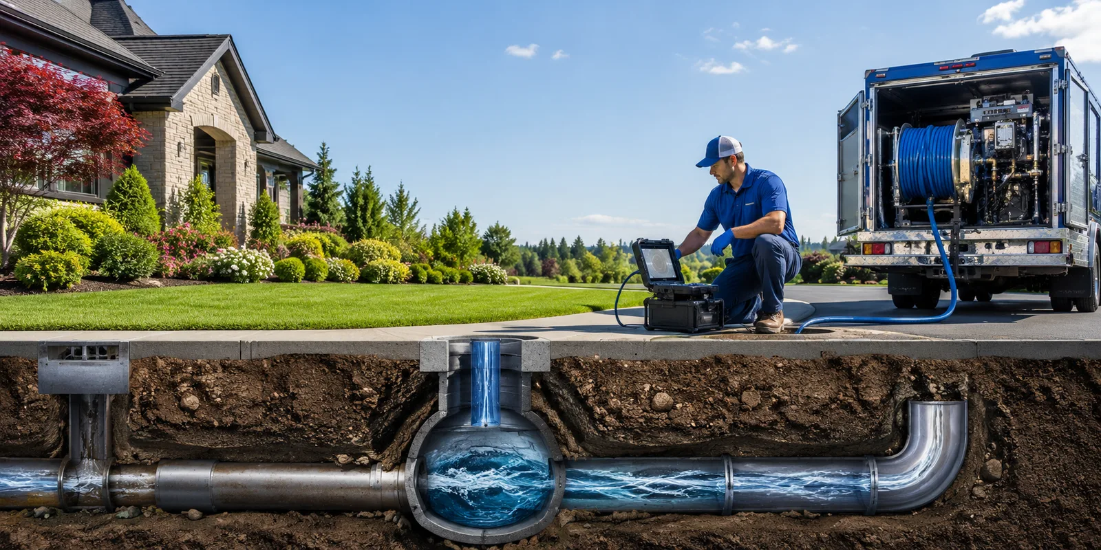 Drainage restoration information for Masonic Home, KY